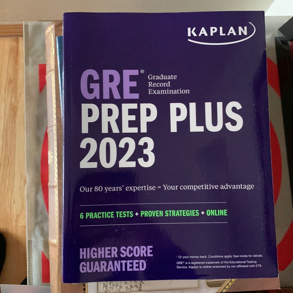 Kaplan GRE 2023 Study Book